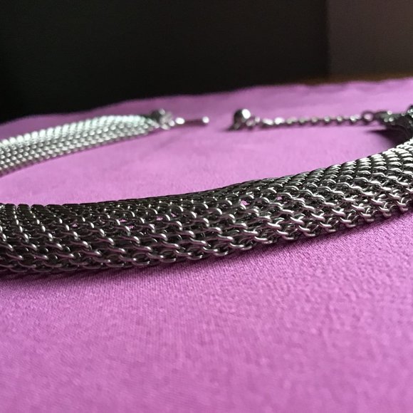 Sleek Napier Vintage Silver Necklace - Picture 2 of 8